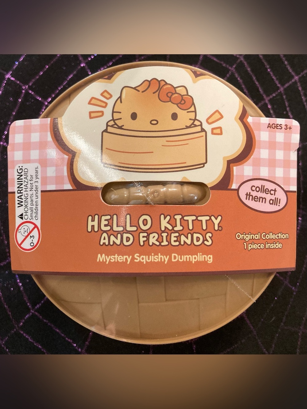 Unopened Hello Kitty and Friends Mystery Squishy Dumpling By Sanrio